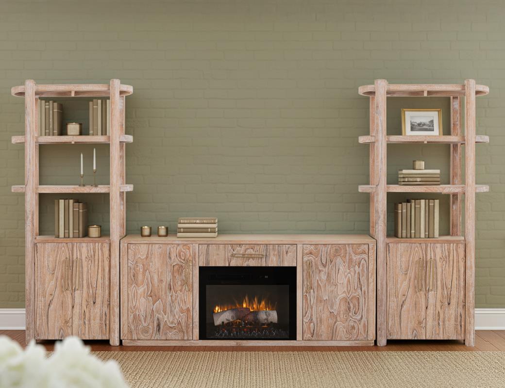 Balam Wall Unit with Fireplace