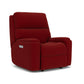 Rio Power Recliner with Power Headrest - Garnet