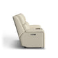 Flexsteel Porter Power Reclining Loveseat with Console, Power Headrests & Lumbar