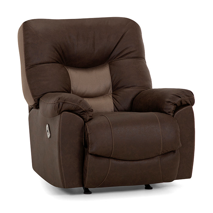 Franklin Trilogy recliner in Commodore Cocoa
