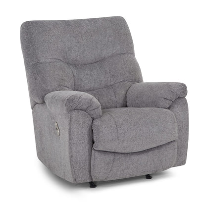 Franklin Trilogy recliner in Zuir Gravel