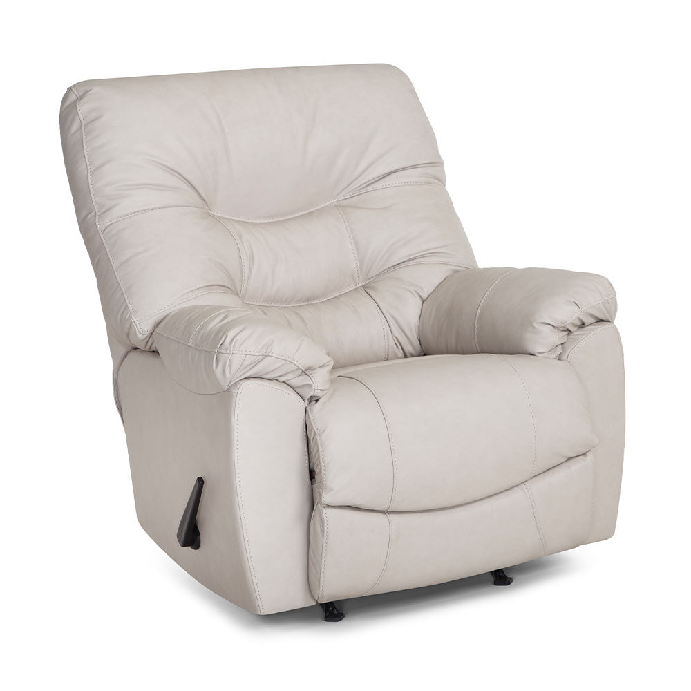 Franklin Trilogy recliner in Federica Light Taupe