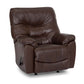 Franklin Trilogy recliner in Federica Brown 2 Tone