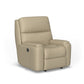 Rio Leather Power Rocking Recliner - Sand