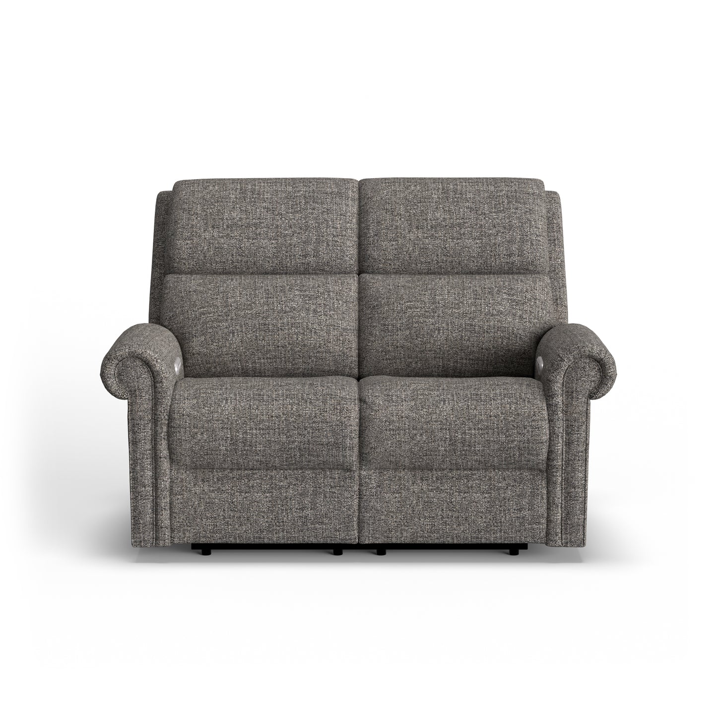 Flexsteel Bernard Power Reclining Loveseat with Power Headrest & Lumbar