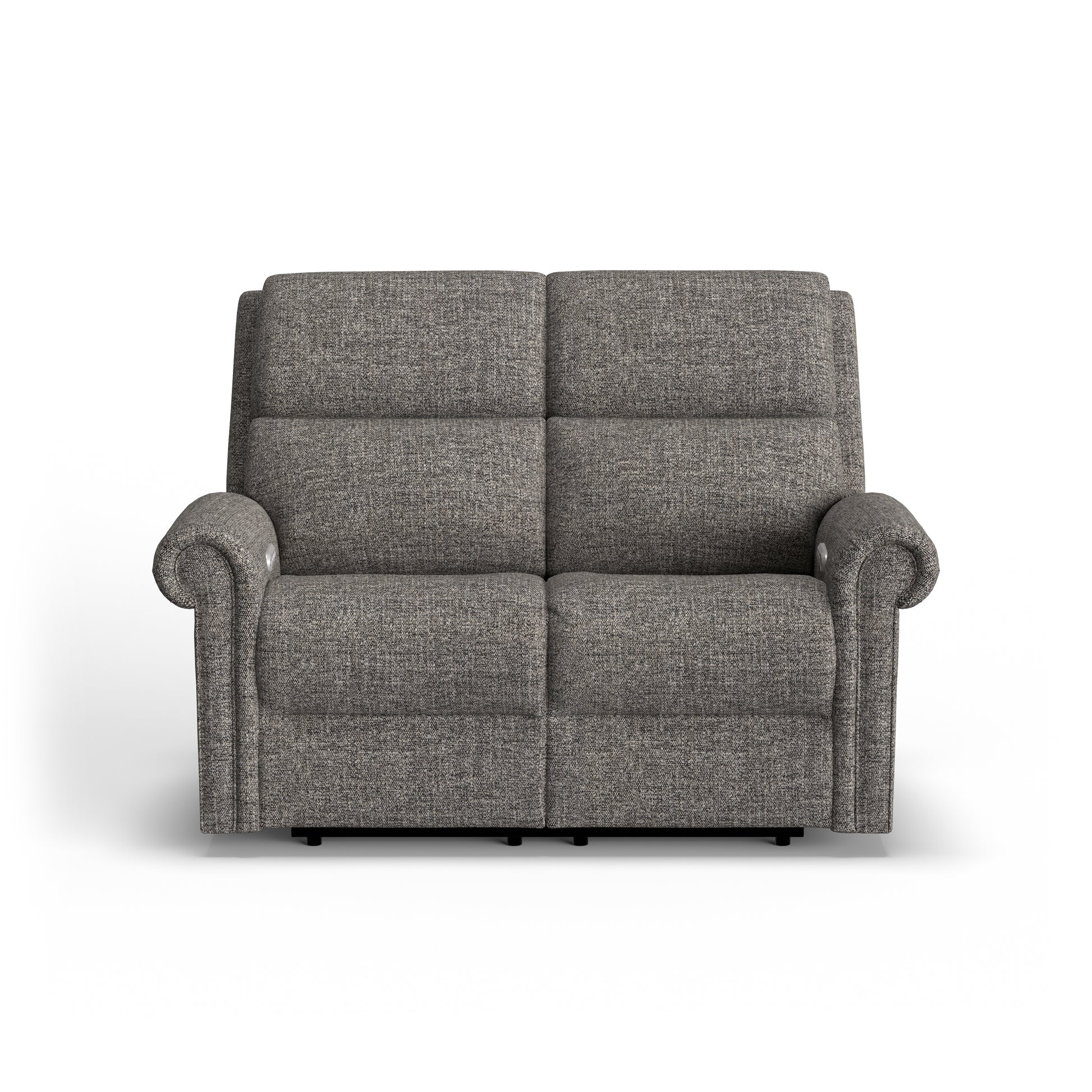 Flexsteel Bernard Power Reclining Loveseat with Power Headrest & Lumbar