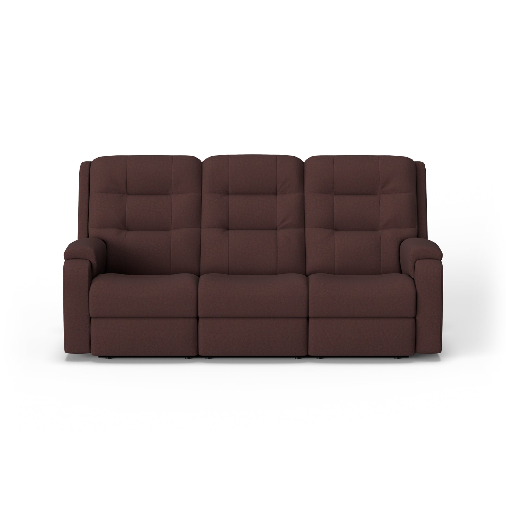 Flexsteel Arlo Power Reclining Sofa with Power Headrests & Lumbar