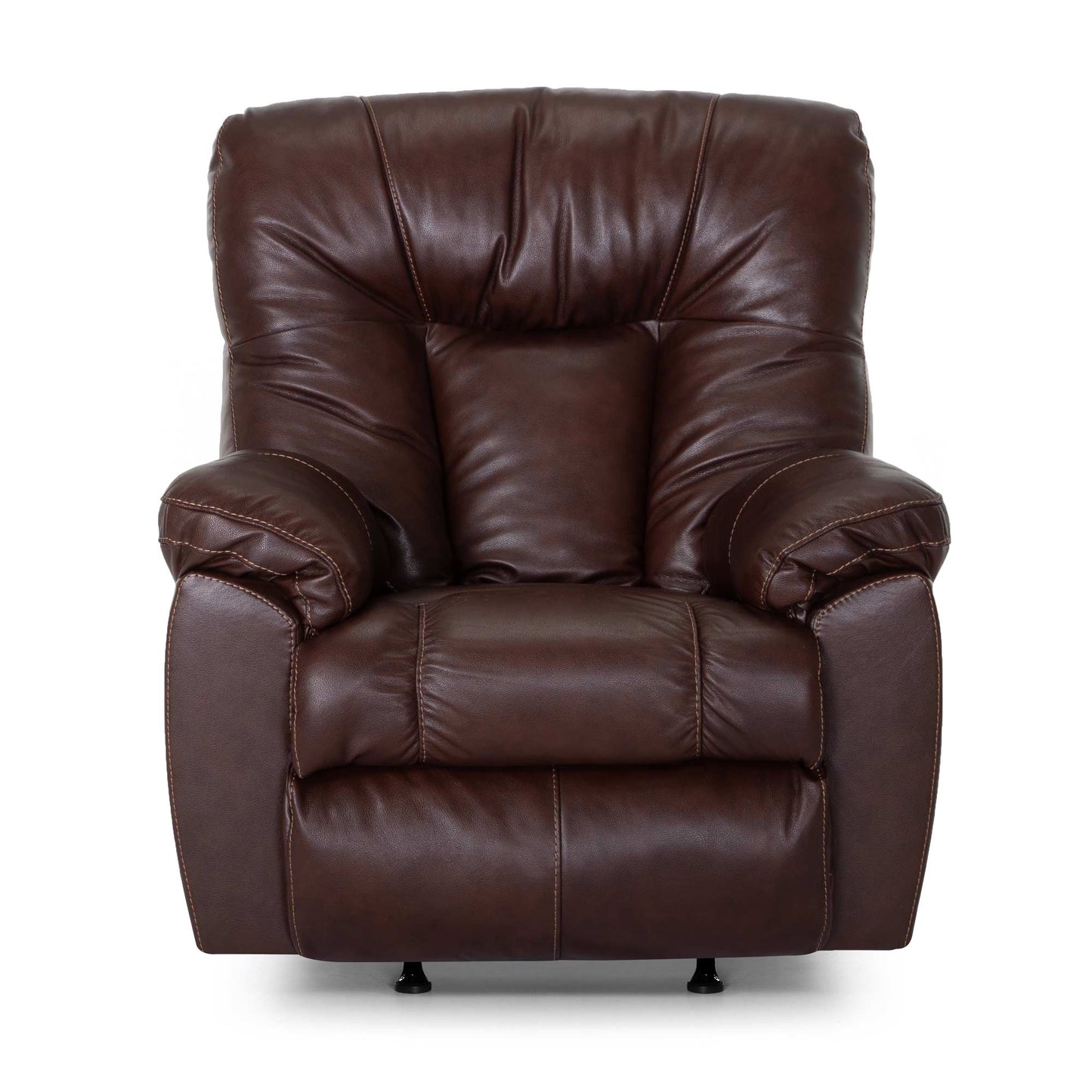 Franklin Connery recliner in Blaze Bourbon