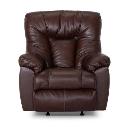 Franklin Connery recliner in Blaze Bourbon