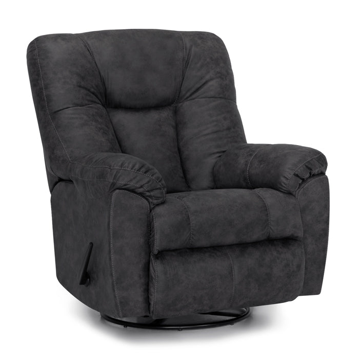Franklin Connery recliner in Amargo Slate