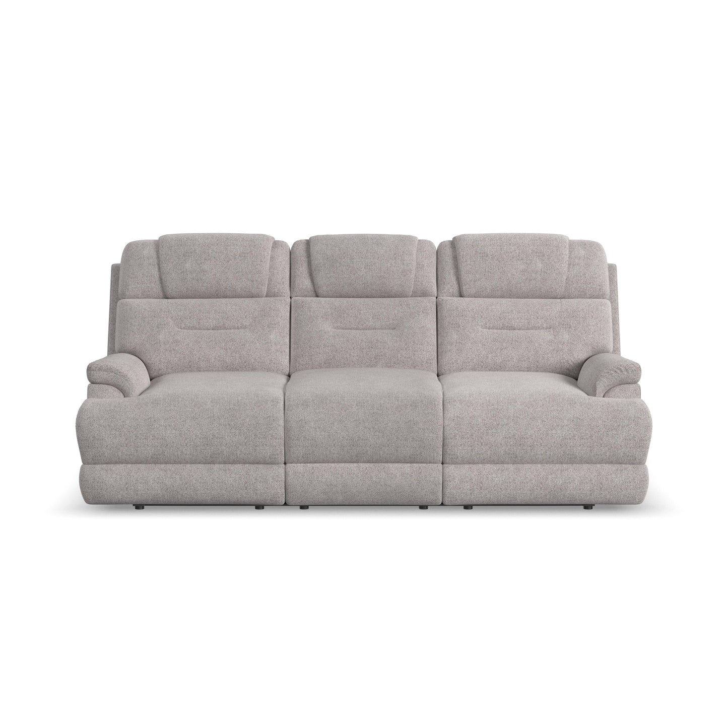Flexsteel Zecliner Zofa Power Reclining Sofa with, Power Headrest, Lumbar, Heat & Massage