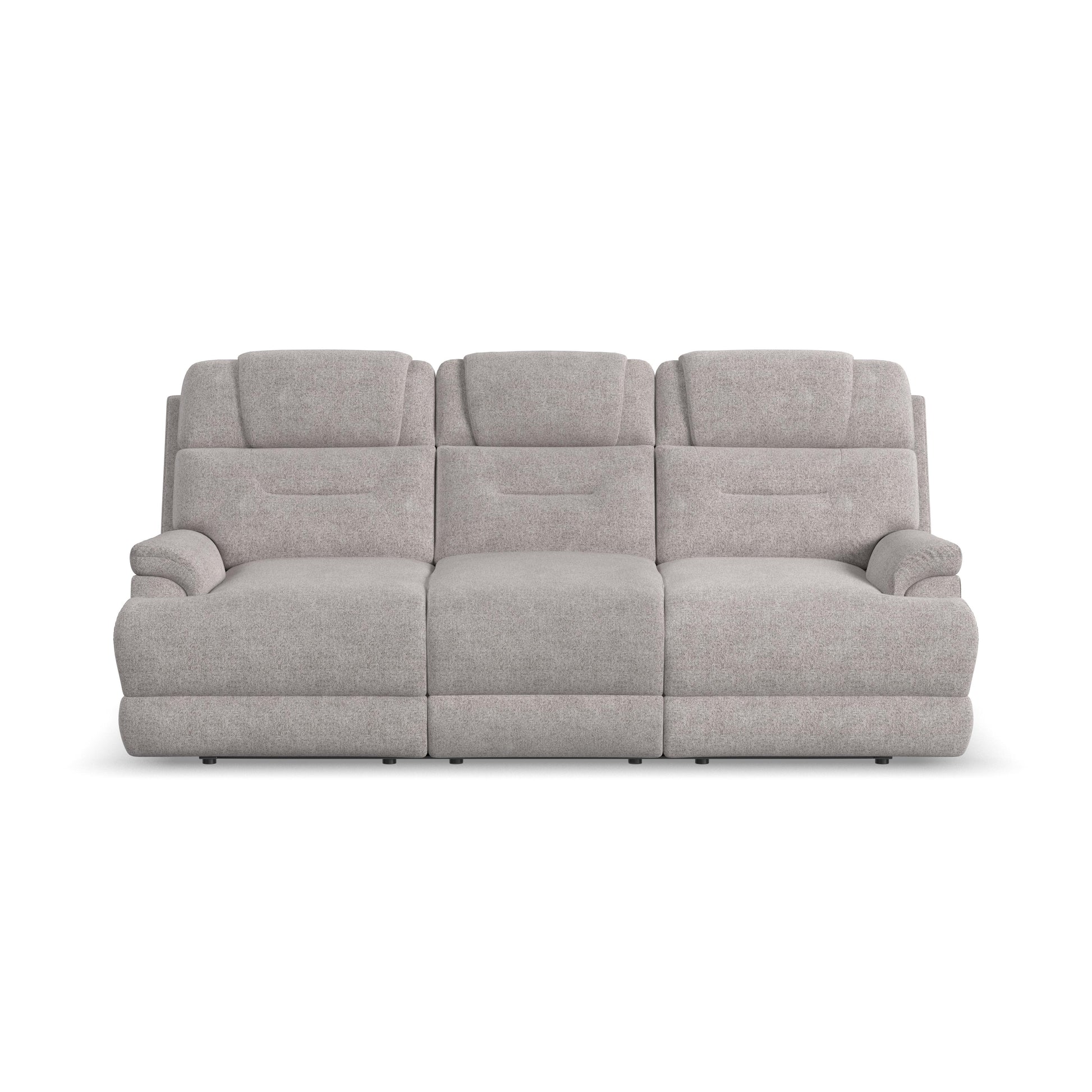 Flexsteel Zecliner Zofa Power Reclining Sofa with, Power Headrest, Lumbar, Heat & Massage