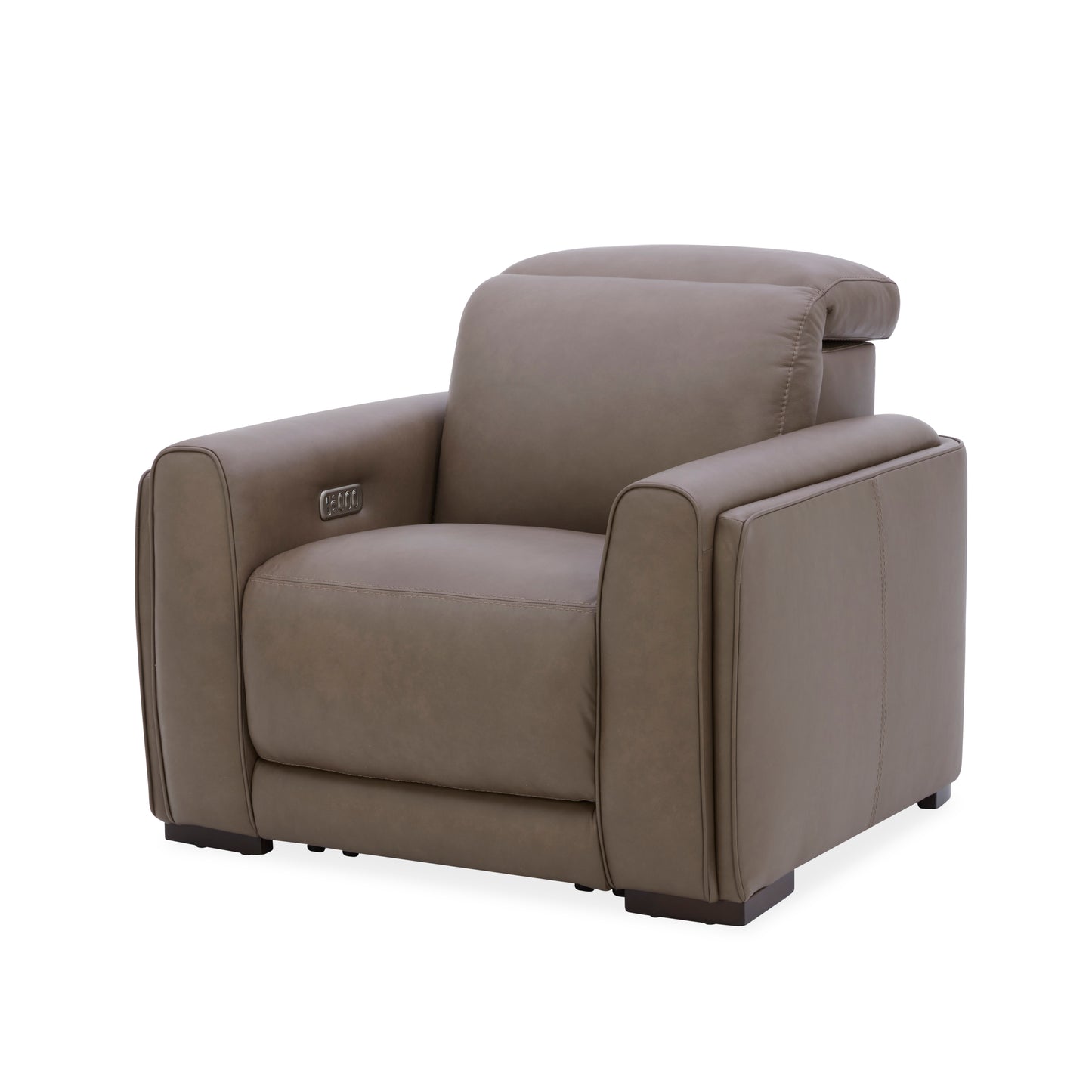 Flexsteel Sola Power Recliner with Power Headrest, Lumbar, Heat & Massage