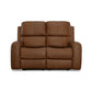 Flexsteel Linden Power Reclining Loveseat with Power Headrests & Lumbar