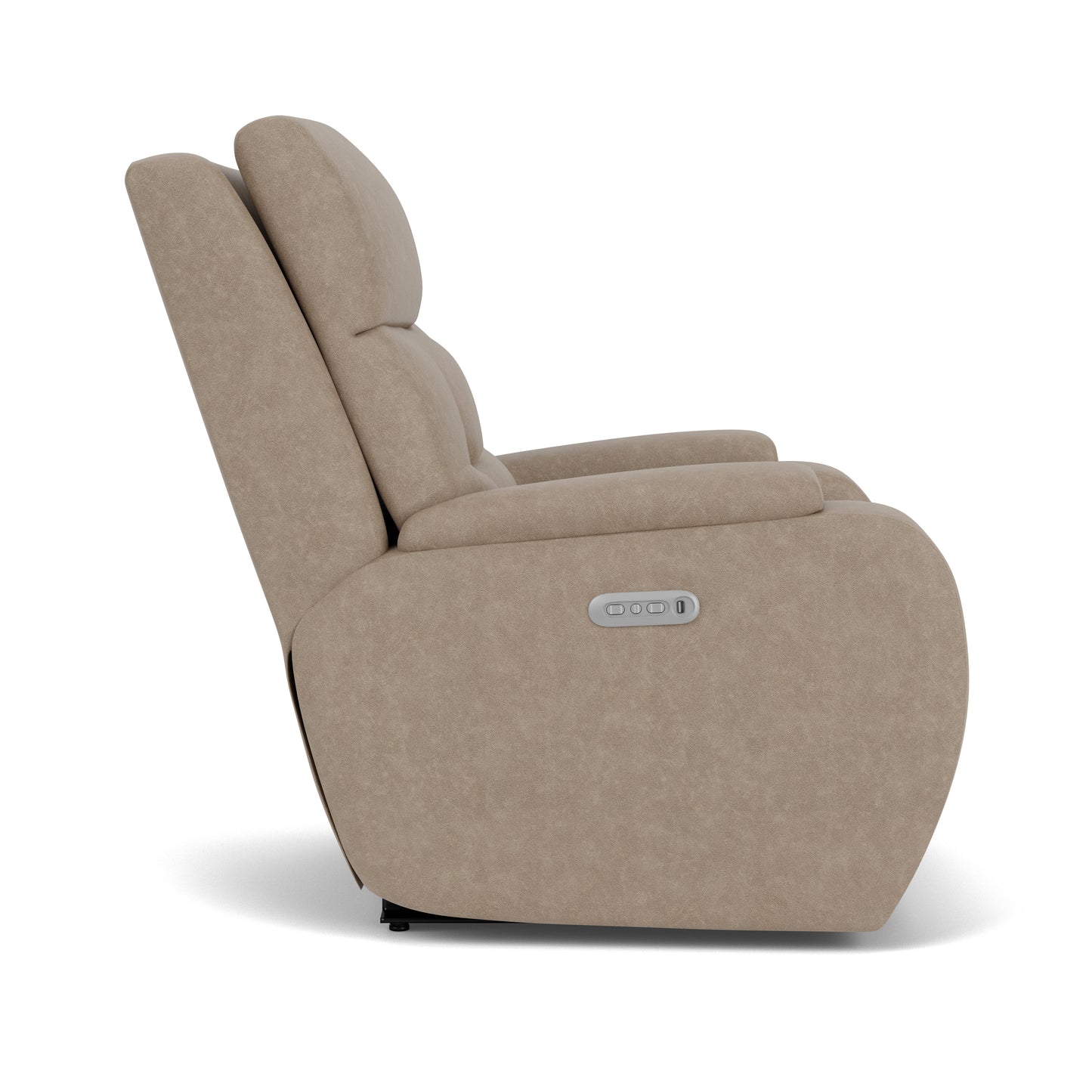 Flexsteel Strait Power Recliner with Power Headrest