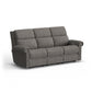 Flexsteel Bernard Power Reclining Sofa with Console, Power Headrest, & Lumbar