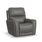 Flexsteel Carter Power Lift Recliner with Power Headrest, Lumbar, Heat & Massage
