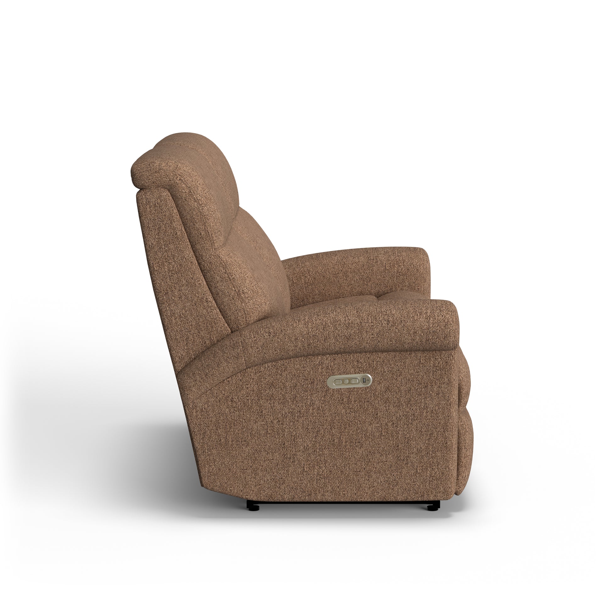 Flexsteel Davis Power Reclining Loveseat with Power Headrests