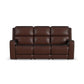 Flexsteel Oasis Power Reclining Sofa with Power Headrests, Lumbar, Heat & Massage