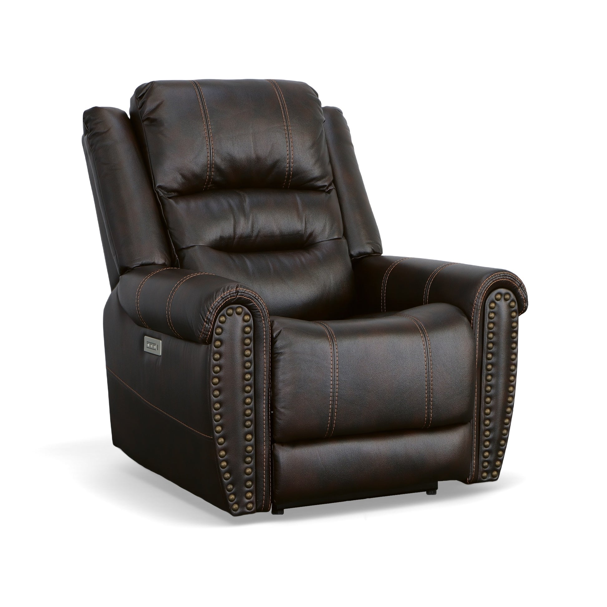 Flexsteel Oscar Power Recliner with Power Headrest
