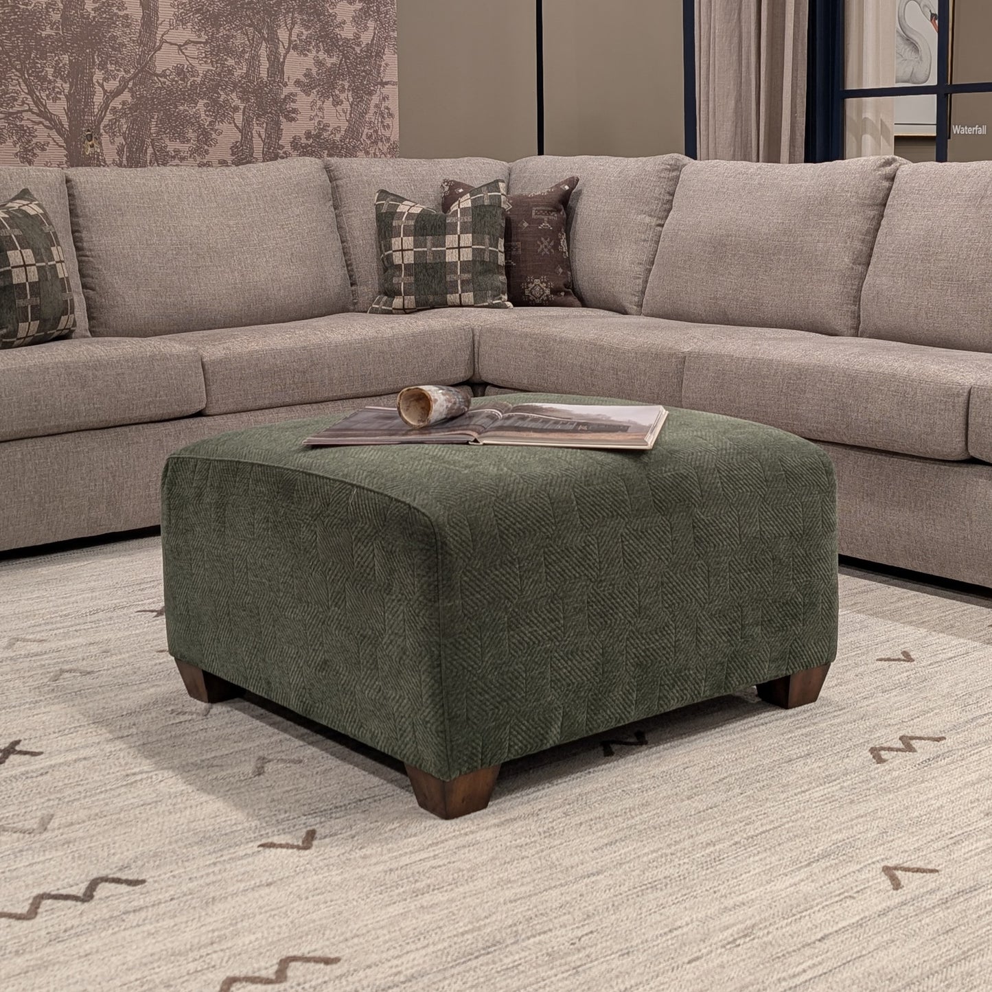 Flexsteel Freedom Square Cocktail Ottoman