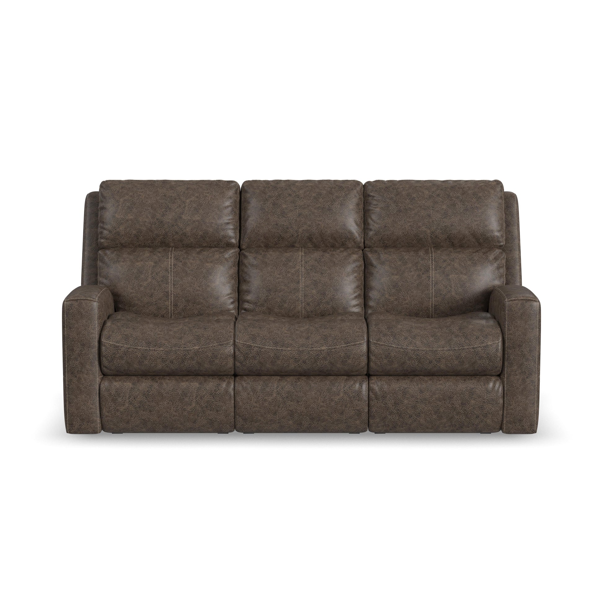 Flexsteel Score Power Reclining Sofa with Power Headrests & Lumbar