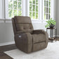 Flexsteel Strait Power Recliner with Power Headrest