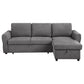 Samantha Upholstered Storage Sleeper Sectional
