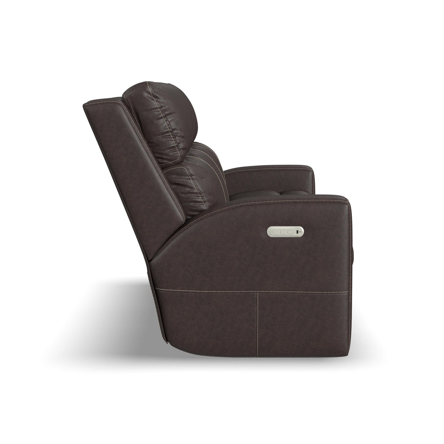 Flexsteel Score Power Reclining Sofa with Power Headrests & Lumbar