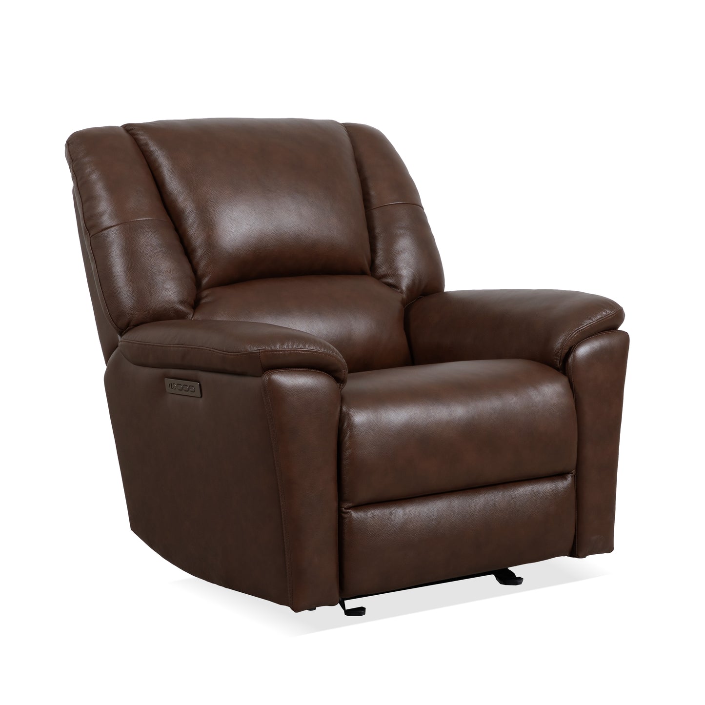 Flexsteel Plush Perfect Match Power Gliding Recliner with Power Headrest & Lumbar