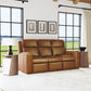 Flexsteel Wyatt Power Reclining Sofa with Power Headrests & Lumbar