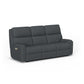 Flexsteel Rio Power Reclining Sofa with Power Headrests