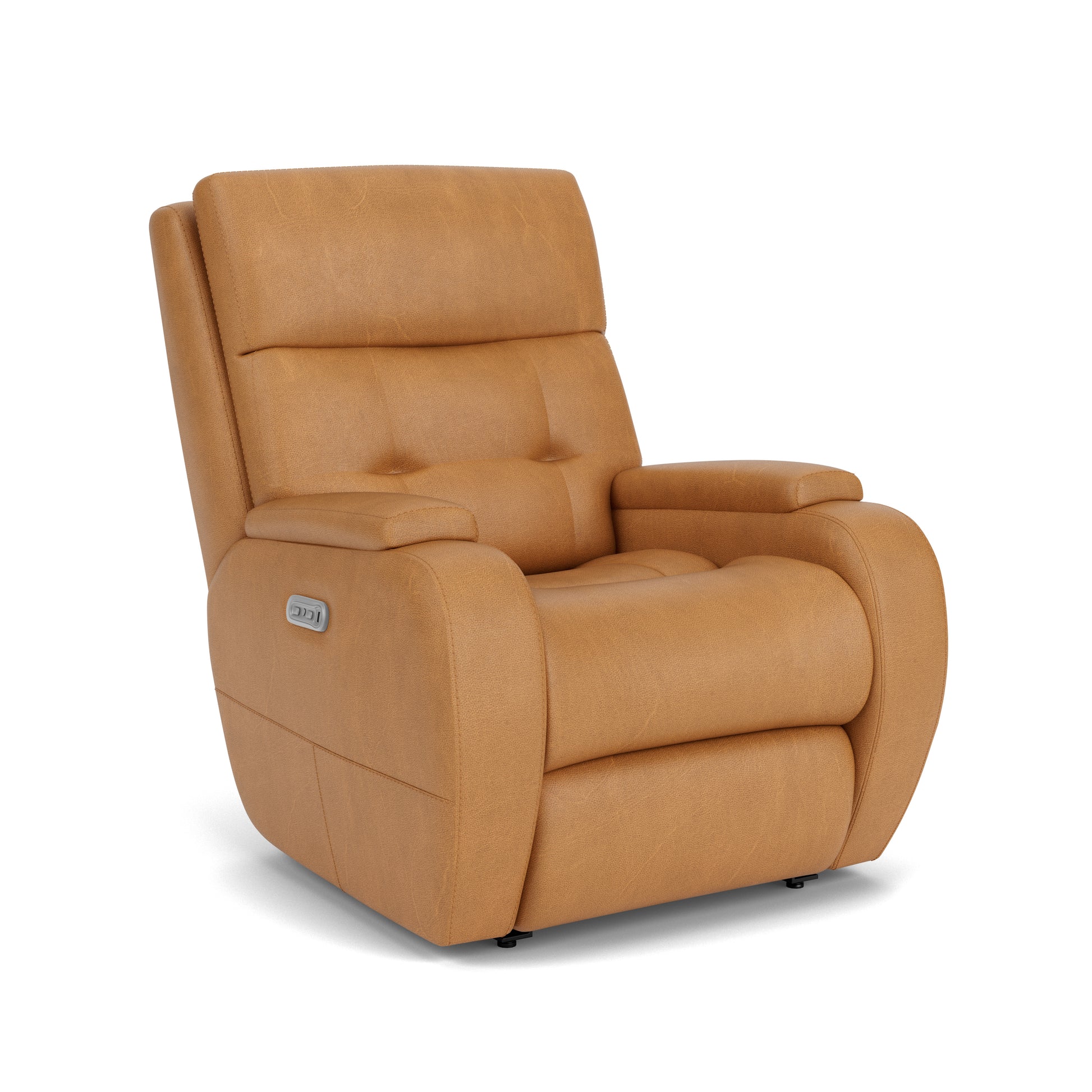 Flexsteel Strait Power Recliner with Power Headrest