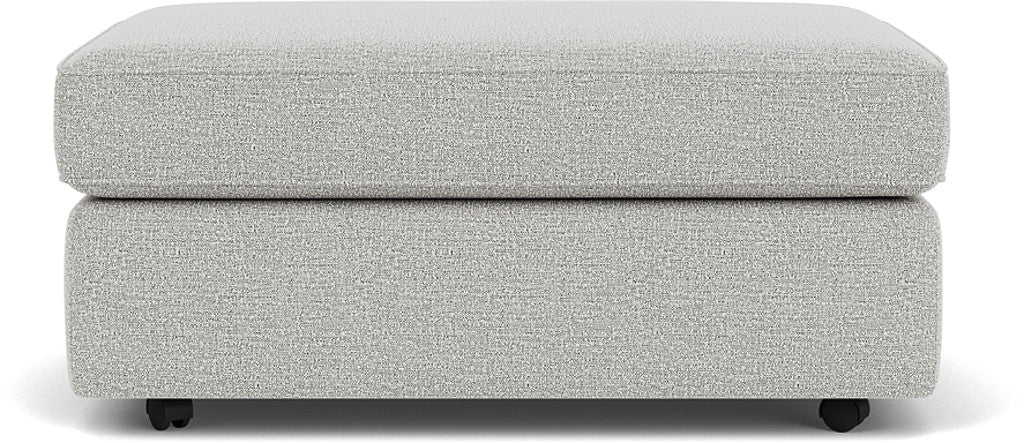 Flexsteel Vail Cocktail Ottoman with Casters