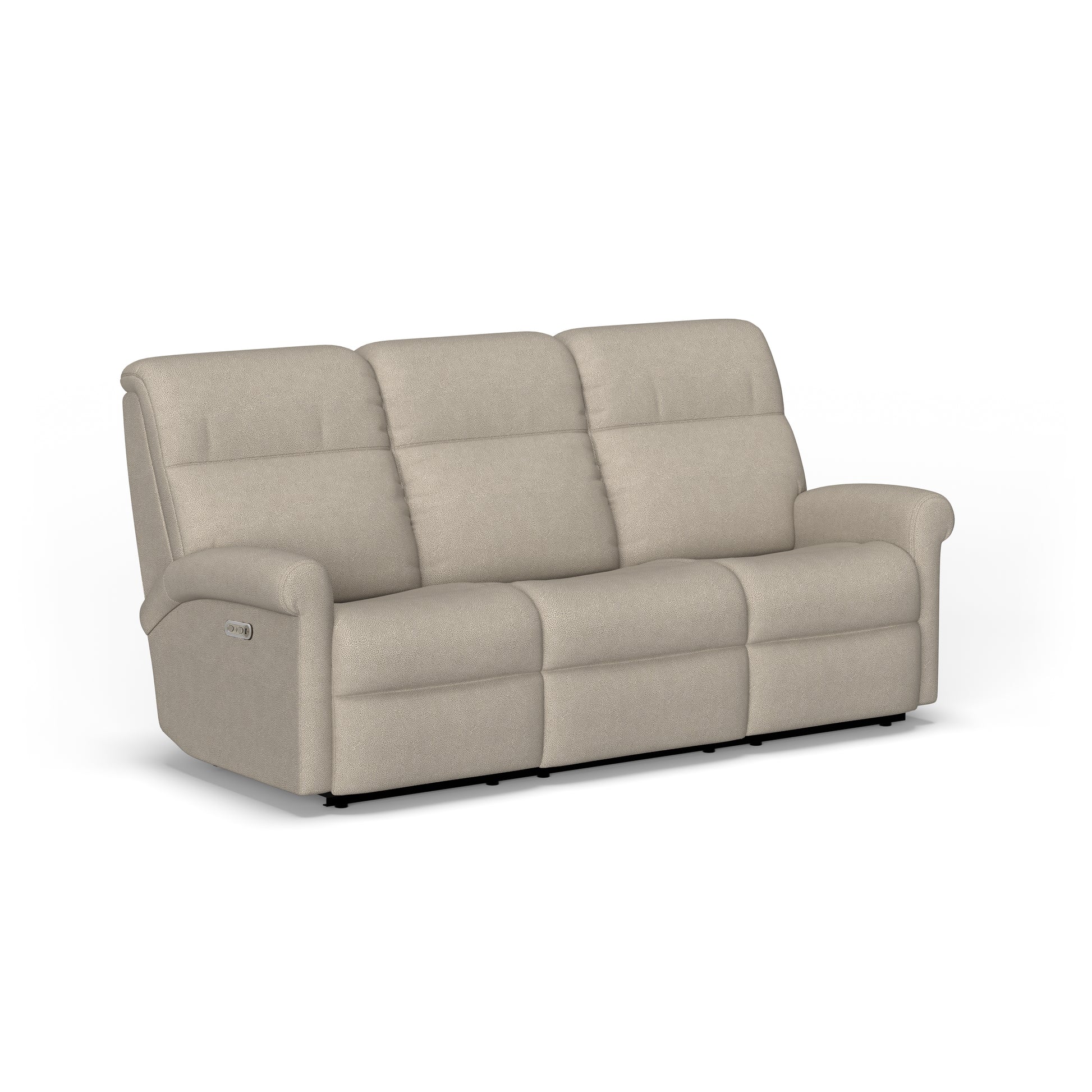 Flexsteel Davis Power Reclining Sofa with Power Headrests