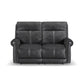 Flexsteel Alexander Power Reclining Loveseat with Power Headrest & Lumbar