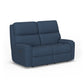Rio Power Reclining Loveseat - Lapis