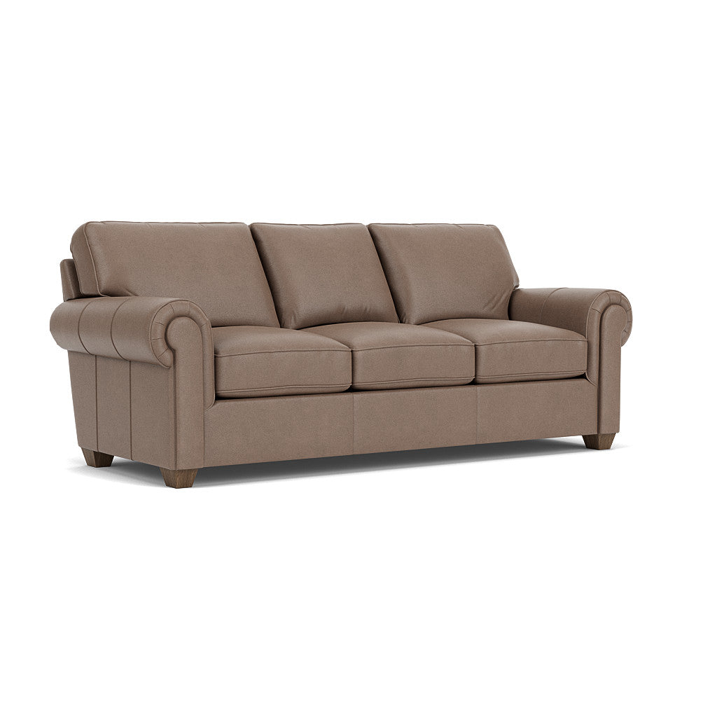 Carson Leather Sofa - Driftwood (174-01)