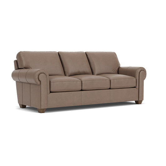 Carson Leather Sofa - Driftwood (174-01)