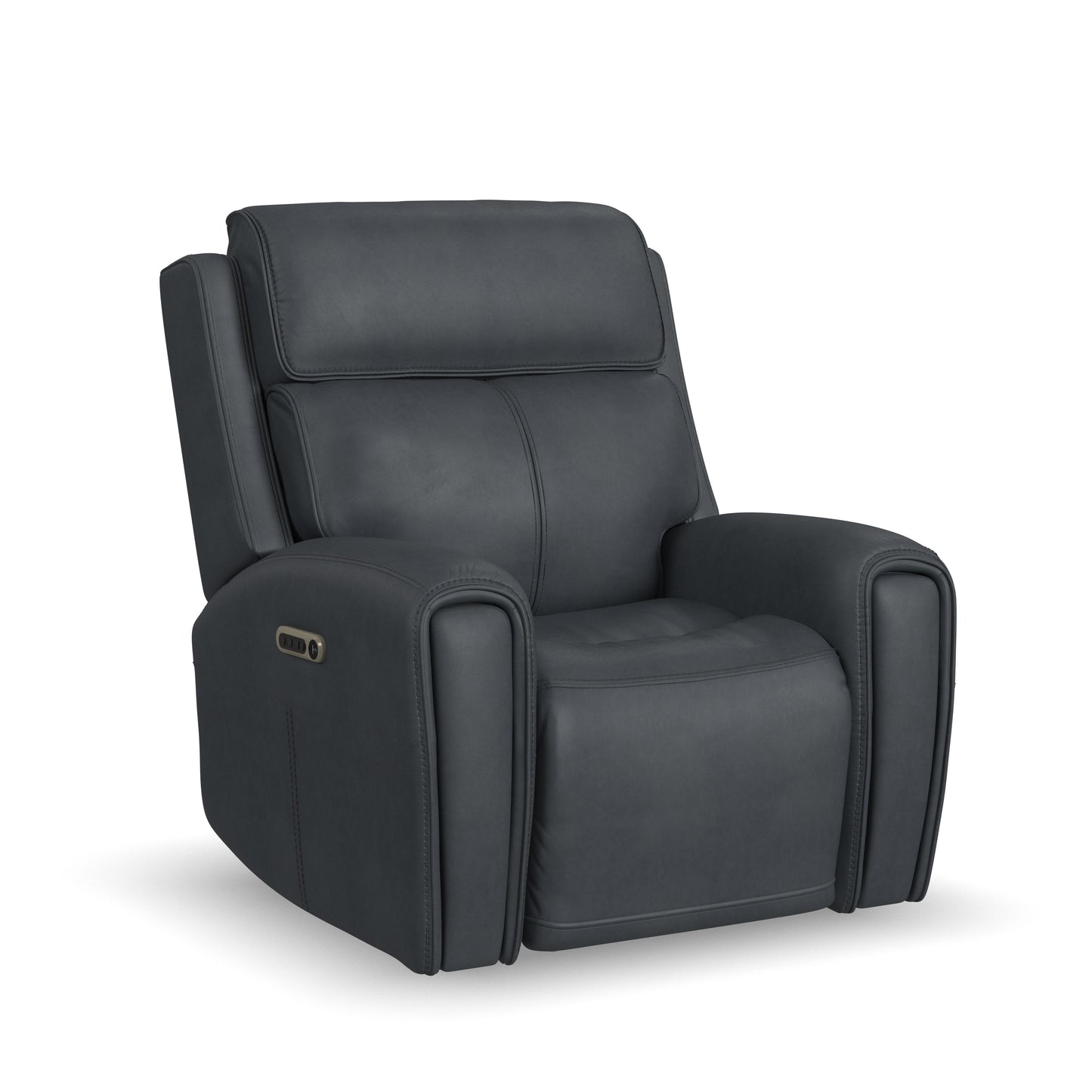 Flexsteel Warren Power Recliner with Power Headrest & Lumbar