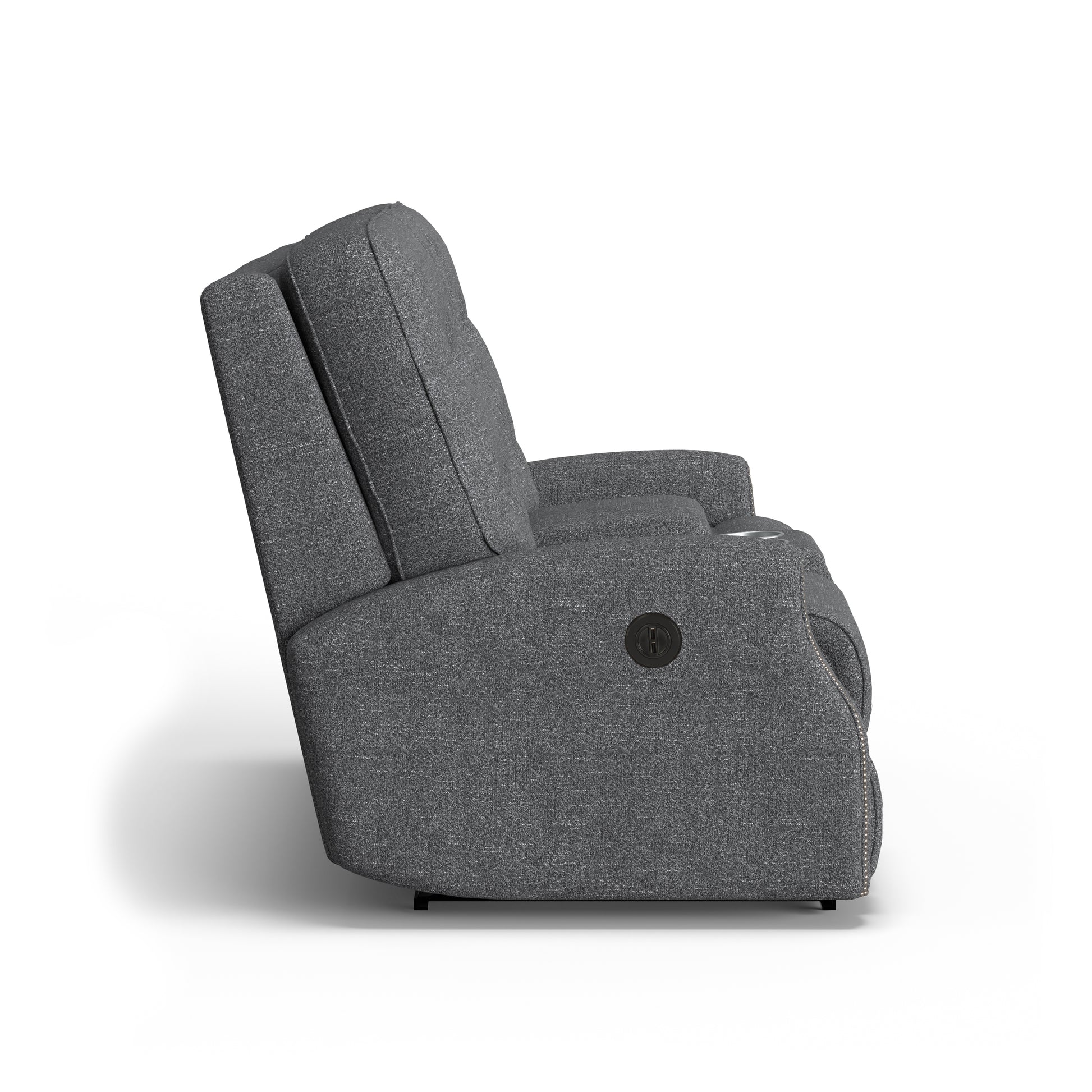 Flexsteel Devon Power Reclining Loveseat with Console