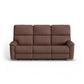 Flexsteel Porter Power Reclining Sofa with Console, Power Headrest, & Lumbar