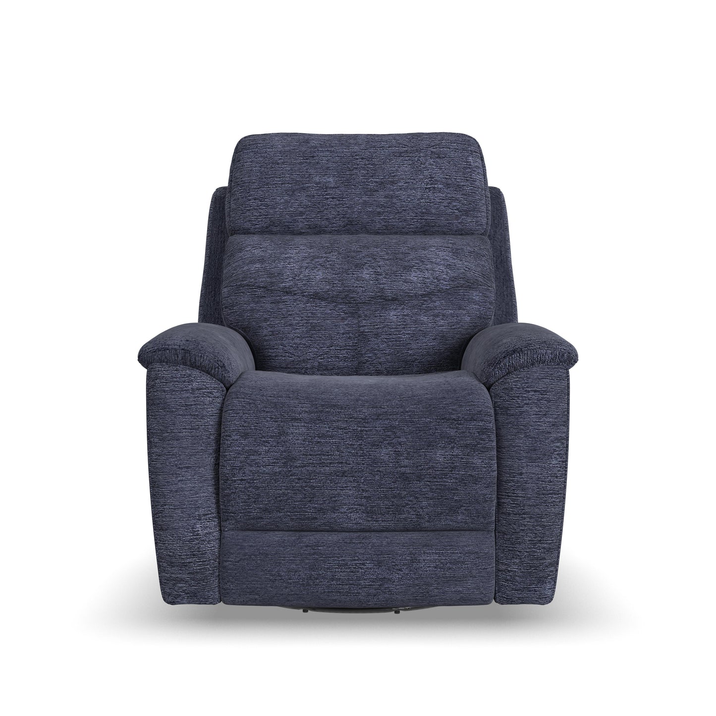 Flexsteel Refined Swivel Gliding Recliner w/ Power Headrest & Lumbar