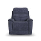 Flexsteel Refined Swivel Gliding Recliner w/ Power Headrest & Lumbar