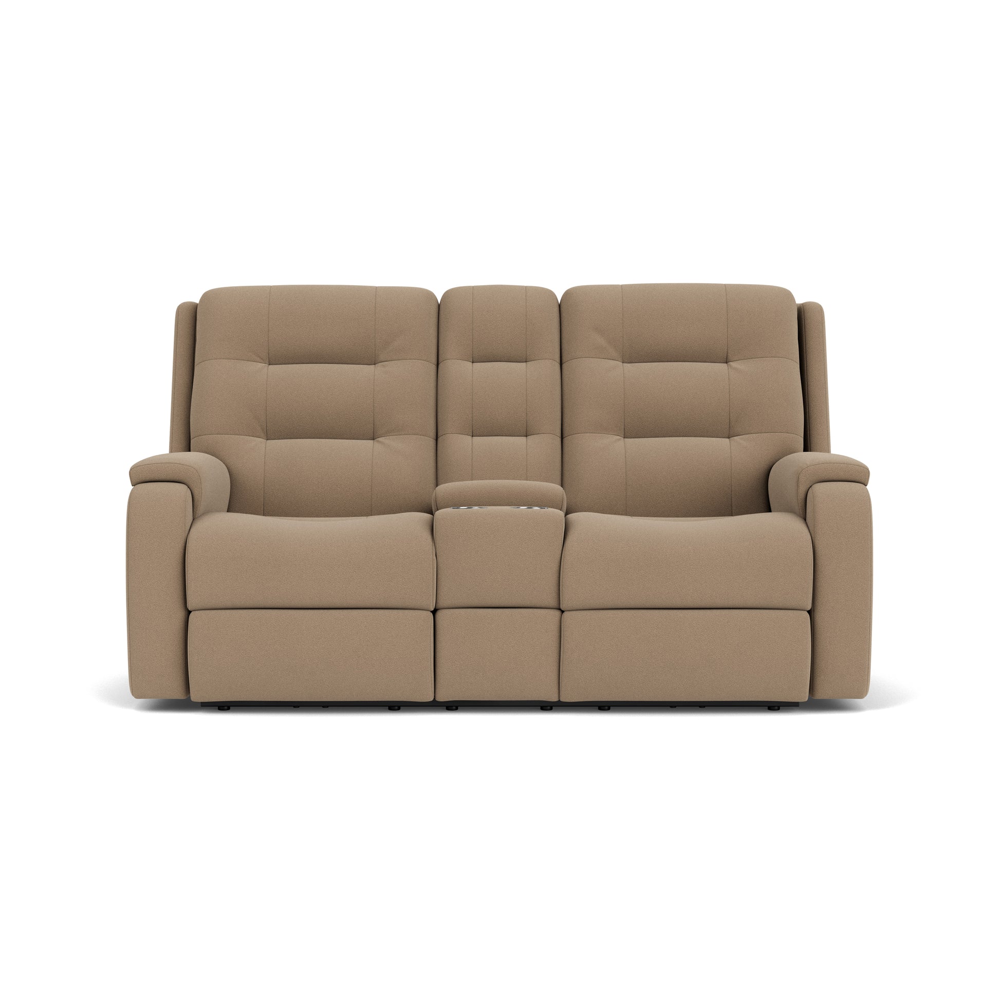Flexsteel Arlo Reclining Loveseat with Console