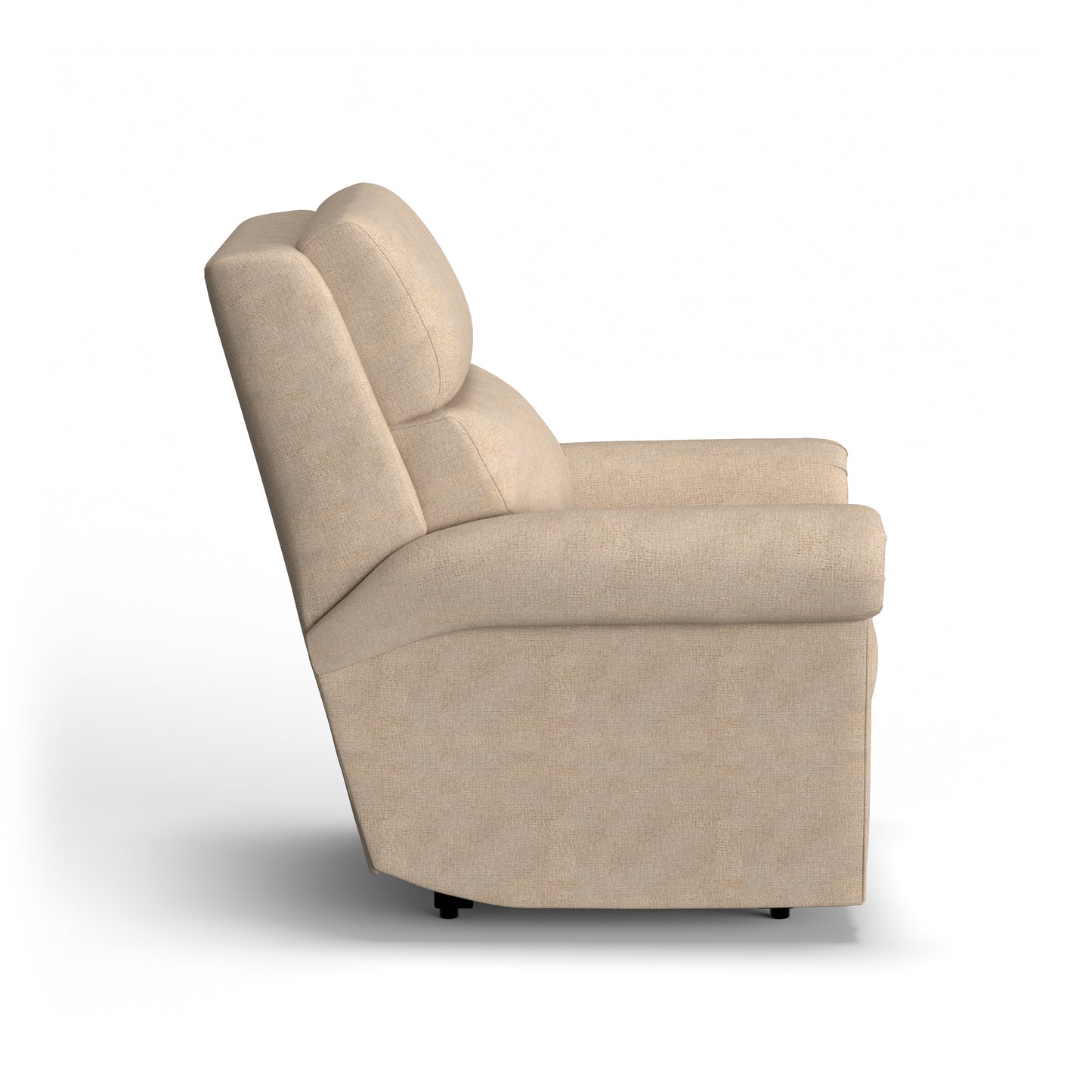 Flexsteel Bernard Power Recliner with Power Headrest & Lumbar