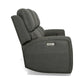 Flexsteel Linden Power Reclining Sofa with Power Headrests & Lumbar