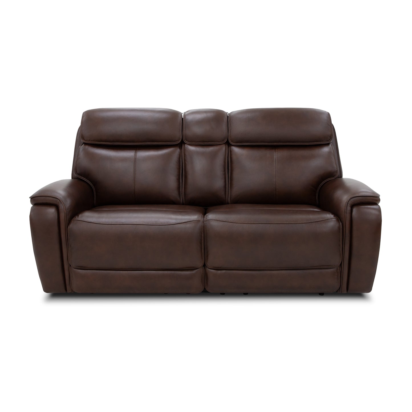 Flexsteel Walker Power Reclining Loveseat w/ Power Headrest & Lumbar