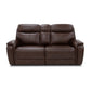 Flexsteel Walker Power Reclining Loveseat w/ Power Headrest & Lumbar