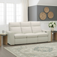Flexsteel Ava Power Reclining Sofa with Power Headrest & Lumbar